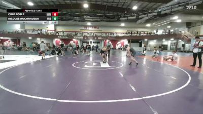 141 lbs Round 5 (12 Team) - Nicolas Hochhauser, Prime Silver vs Cole Fogle, Boyertown