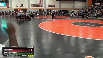 Round 3 - Gavin King, Hammerin Hawks vs Canaan Harris, Wildcat Youth Wrestling