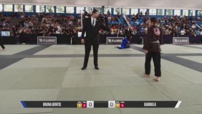 Gabriela vs Bruna Bentis 2026 FJJ Rio Carioca