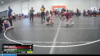 100/115 3rd Place Match - Tripp Calcutt, KC Elite Training Center vs Tillman Rickett, Ninety Six Wildcats