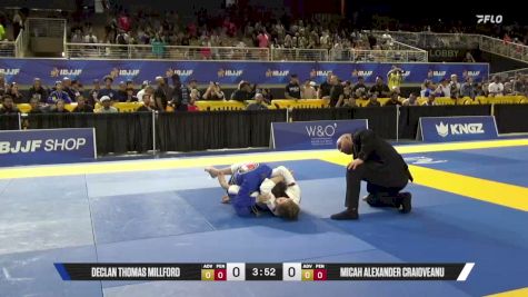 Micah Alexander Craioveanu vs Declan Thomas Millford 2026 Pan Kids Jiu-Jitsu IBJJF Championship