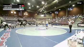 2A 150 lbs Champ. Round 1 - Zane Winter, South Summit vs Tegan Grimm, Parowan