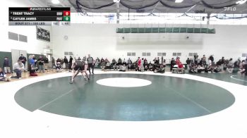 190 lbs Quarterfinal - Trent Tracy, Branford vs Cayleb James, Portland/Cromwell