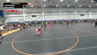 157 lbs Champ. Round 1 - Jacob Weaver, Unattached vs Gavin Cantera, Unattached