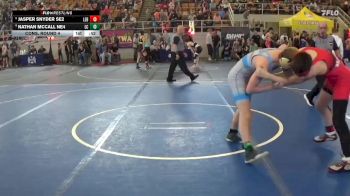 144 lbs Cons. Round 4 - Nathan Mccall NE4, Lake Catholic vs Jasper Snyder SE2, Logan Elm Braves