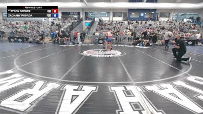 165 lbs Cons. Rd Of 32 - Tyson Seeger, Granite Wrestling Club vs Zachary Posada, Poway RTC