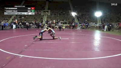 6A 106 lbs Cons. Semi - Robert Felix, Northridge High School vs Jp Isaminger, Spain Park HS