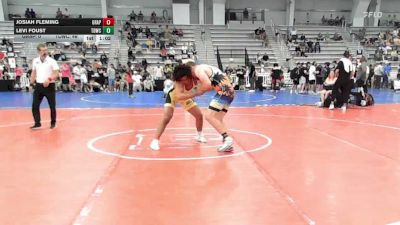 170 lbs Rr Rnd 3 - Josiah Fleming, Grapplers Garage - HSB vs Levi Foust, TDWC Maniacs Grey - HSB