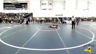 67 lbs Champ. Round 2 - Jianni Papillion, Akron Wrestling Club vs Jacob McLoud, Penn Yan Wrestling Club