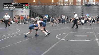 85-90 lbs Round 3 - Paitynn Lohr, Williamsburg Wrestling Club vs Isabel Griffiths, RAW