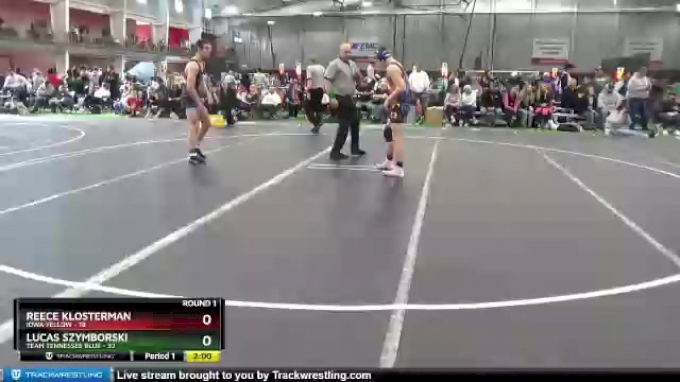 Lucas Reece 170 lbs Round 1 (4 Team) - Lucas Szymborski, Team Tennessee Blue vs ...