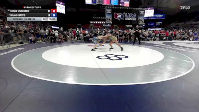 157 lbs Champ. Rd Of 32 - Cole Dummer, WI vs Silas Stits, IN
