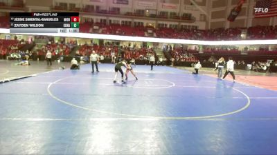 126 lbs Champ. Round 1 - Zayden Wilson, Kuna vs Jessie Simental-Banuelos, Middleton