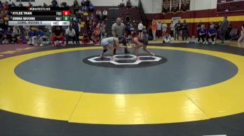 100 lbs Cons. Round 5 - Kylee Tran, Tulsa Union High School vs Emma Moore, Walton-Verona