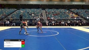 125 lbs Consolation - Justin Portillo, Grand View vs Andrew Lucero, UN-North Idaho