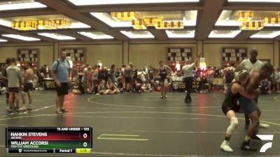 105 lbs Round 3 - William Accorsi, Fish Eye Wrestling vs Nahkin Stevens, Ascend