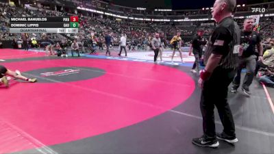 138-4A Quarterfinal - Dominic Lippis, Canon City vs Michael Banuelos, Pueblo East