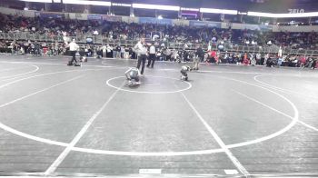 70 lbs Consi Of 8 #1 - Jackson Aguilar, Jaguar WC vs Hunter Schumacher, Bartlesville WC
