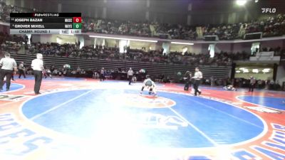 126-4A Champ. Round 1 - Joseph Bazan, Marist School vs Grover Mixell, Wayne County HS