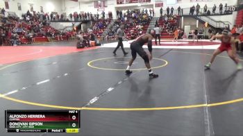 138 lbs Quarterfinal - Alfonzo Herrera, Clinton vs Donovan Gipson, Iowa City, City High