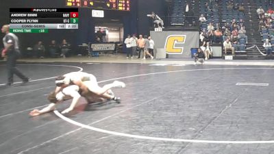 125 lbs Consolation - Andrew Binni, Navy vs Cooper Flynn, Chattanooga