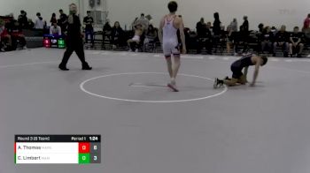 113 lbs Round 3 (6 Team) - Aydan Thomas, Kansas Marshals vs Colyn Limbert, Black Mambas