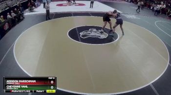 Cons. Round 2 - Cheyenne Vahl, Minden Girls vs Addison Marschman, Fairbury Girls