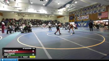 175 lbs Quarterfinal - Keshawn White, Centennial Corona vs Max Topete, South Hills