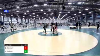 160 lbs Consolation - Joshua Seaton, VA vs Quiton Johnson, FL