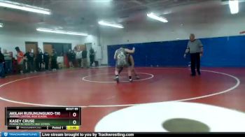 170 lbs Quarterfinal - Kasey Cruse, Pendleton Heights High School vs Akilah Rusununguko-Taylor, Warren Central High School