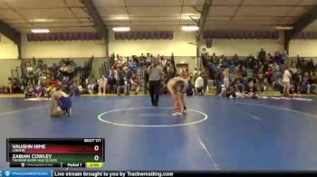 138 lbs Round 2 - Zabian Cowley, Thunder Basin High School vs Vaughn Hime, Laramie