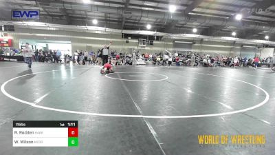 115 lbs Round Of 64 - Ryatt Rodden, Harrah Little League Wrestling vs Wyatt Wilson, McDominate Training Center