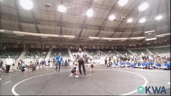 49 lbs Consi Of 4 - Piper Norrell, Prime Wrestling vs Sadie Beavers, Harrah Little League Wrestling