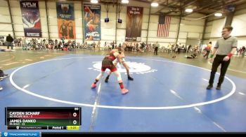 80 lbs Rd# 3 12:00pm Friday - James Danko, PA Gold vs Cayden Scharf, No Escape W.A.