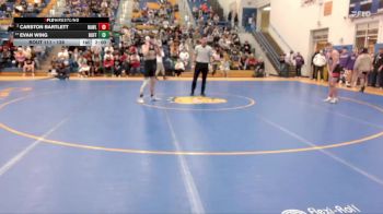138 lbs Champ. Round 1 - Carston Bartlett, Rawlins vs Evan Wing, Buffalo