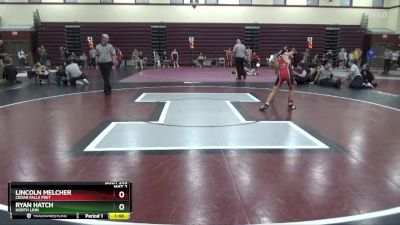 111-115A 1st Place Match - Ryan Hatch, North Linn vs Lincoln Melcher, Cedar Falls Peet