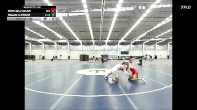 125 lbs Round 1 - Travis Clawson, Clarion vs Marcello Milani, Cornell
