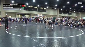 126 lbs Round 1 (6 Team) - Kolton Morrow, Team North Sip vs Braydon Powell, The Factory Wrestling
