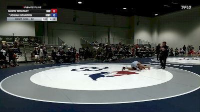 52 lbs Champ. Round 3 - Gavin Whatley, Monster Garage Wrestling vs Josiah Stanton, Bloomington South Wrestling Club