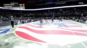 Semifinal - Gavin Braun, Kimball/White Lake/Platte-Geddes vs Jacksen Carter, Wessington Springs/Woonsocket/Wolsey-Wessington