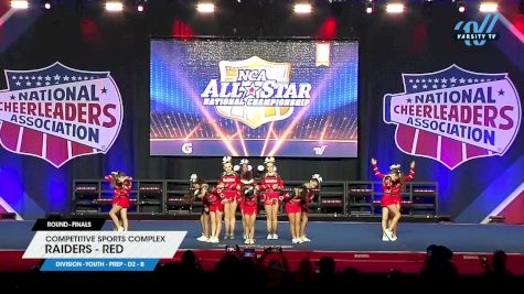 Competitive Sports Complex - Raiders - Red [2025 L1.1 Youth - PREP - D2 - B Finals] 2025 NCA All-Star National Championship