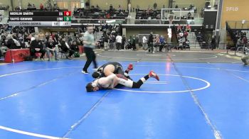 215 lbs Consolation - Merlin Smith, Edward Little vs Taiyo Gemme, Lyme-Old Lyme/WB
