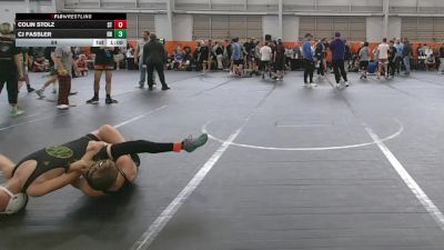 84 lbs Round 3 (6 Team) - CJ Fassler, Dayton Bandits vs Colin Stolz, Stealth Training