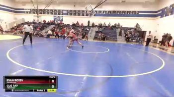 138 lbs Cons. Semi - Gus Ray, Tonasket vs Evan Roxby, Okanogan