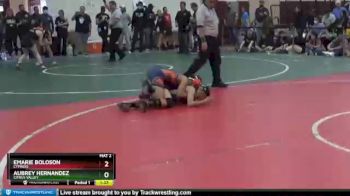 106 lbs Quarterfinal - Emarie Boloson, Cypress vs Aubrey Hernandez, Citrus Valley