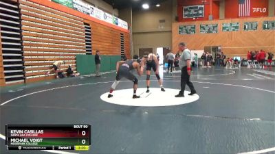 174 lbs Cons. Round 3 - Michael Voigt, Moorpark College vs Kevin Casillas, Santa Ana College