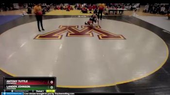 160 lbs 1st Place Match - Landen Johnson, Owatonna vs Antony Tuttle, Stillwater