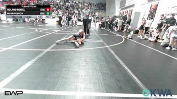 46 lbs Quarterfinal - Roland Beisel, Team Tulsa Wrestling Club vs Rush Wilson, Keystone Kids Wrestling Club