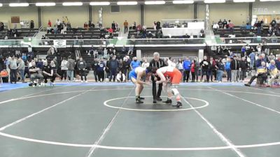 215 lbs Quarterfinal - Gian Richardson, Cranston West vs Will Francis, North Providence