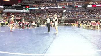 1A-132 lbs Cons. Round 2 - Cole Scamman, Shenandoah vs Ethan Gayken, West Hancock, Britt